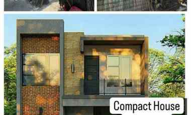 Rumah Inden Desain Compact House di Condet Jakarta Timur