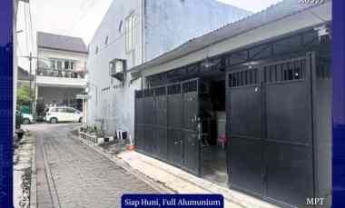 Rumah Darmo Indah Selatan Surabaya 950 juta Siap Huni Full Alumunium