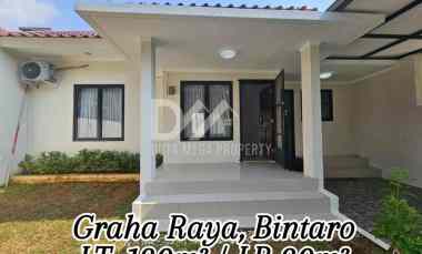 Dijual Rumah dengan Halaman di Graha Raya, Bintaro