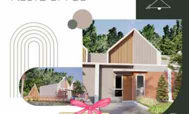 Rumah Modern Scandinavian Curahmojo, Siap AJB Balik Nama