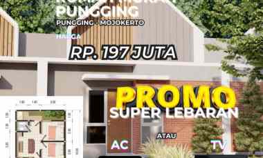 Rumah Murah Pungging 0 Jalan Raya Trawas - Ngoro Sertifikat SHM