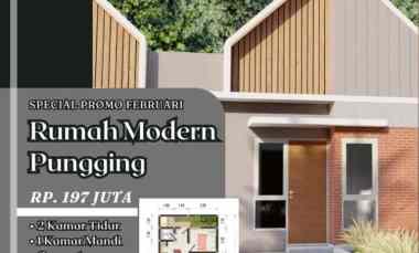 Rumah Pungging Mojokerto 190 juta-an, 15 menit Ngoro Industri, Free SH