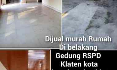 Rumah Dijual di Belakang gedung rspd klaten