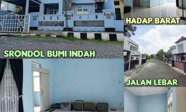 dijual rumah di srondol bumi indah semarang