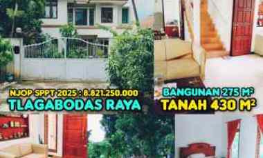 dijual rumah di telaga bodas semarang