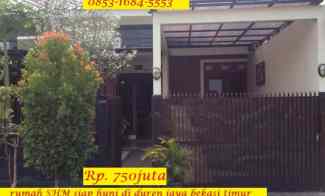 Rumah SHM Siap Huni di Duren Jaya Bekasi Timur Bebas Banjir Strategis