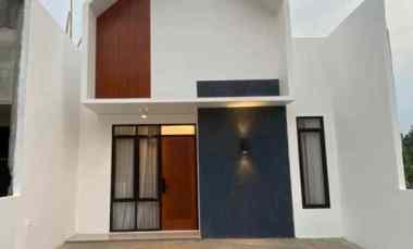 Rumah Skandinavian Modern Free Biaya2 di Duren Seribu Depok