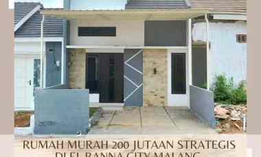 Rumah Minimalis Murah Strategis 200 Jutaan di EL Banna CITY Malang