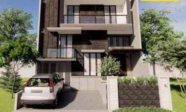 Dijual Rumah Baru Fullerton Place - Raffles Garden Citraland - Newton