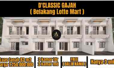 D Classic Gajah hanya 3 Unit Rumah di jl Gajah Pedurungan Semarang