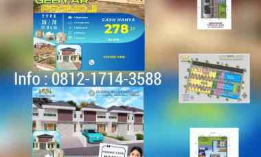 Rumah Dijual Gedangan Sidoarjo Promo Cash Juli 2024, 0812.1714.3588