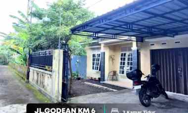 Rumah di Sidoarum jl. Godean km 6, 1,5 km ke Ringroad Barat