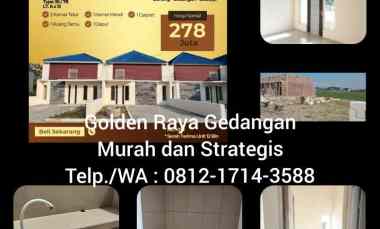 Rumah Dijual di Gedangan Sidoarjo Promo Mei dan Juni 2024