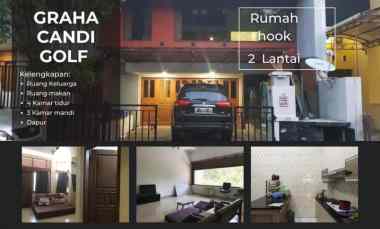 Rumah Hook Nyaman Tenang Graha Candi Golf Harga Dibawah NJOP