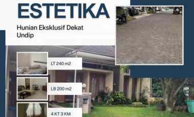 Rumah Mewah Full Furnished Graha Estetika dekat Al Azhar Akses Tol