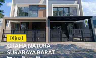 Dijual Rumah Graha Natura Surabaya Baru Gress Brand New House