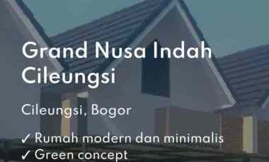 Dijual Cepat Rumah Siap Huni di Grand Nusa Indah Cileungsi - Cluster
