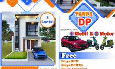 Rumah Dijual di Green Adhitama Strategis SHM Cash atau KPR tanpa DP