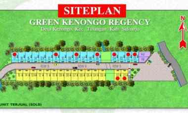 Hunian Murah dan Strategis di Green Kenongo Regency Tulangan