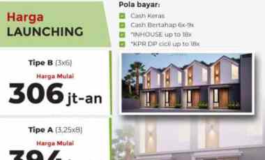 Rumah Nol km dari Oerr dekat Kawasan Upn di Gunung Anyar Surabaya