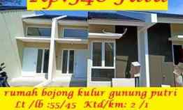 Exclusiv Mini Cluster Bojong Kulur dekat ke Tol Jati Asih Strategis