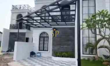 Rumah Cluster tanpa DP Modern Classic di Pinggir Jalan Raya Harjamukti