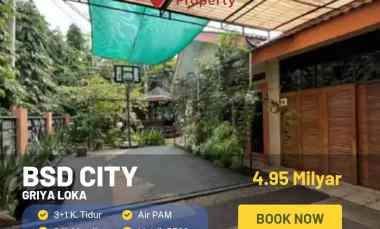 Dijual Rumah Hook Griya Loka Bsd