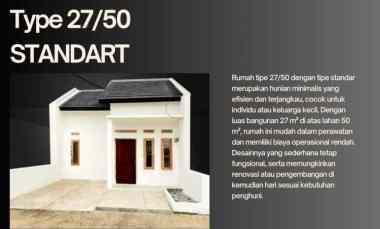 Dijual Rumah Tipe 27/50 di Perumahan Daerah Ciwastra, Garumban Village