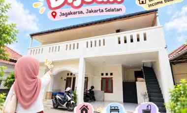 Dijual Rumah dan Kost Aktif di Jagakarsa Jakarta Selatan