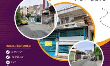 Rumah Jalan Anggrek 50 M dari Mall Ciputra Simpang Lima