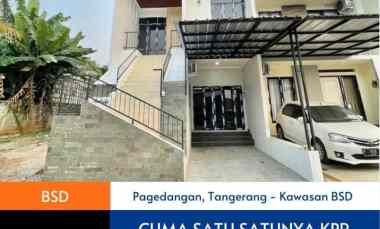 Jual Rumah di BSD City Tangerang Cluster Pinggir Jalan Furnished