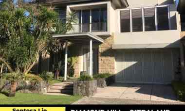 Murah LUAS Dijual Rumah Diamond Hill Citraland- Full Furnished - SHM