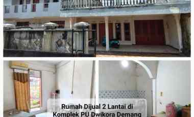 Jual Rumah 2Lantai di Dwikora Demang Lebar Daun dekat Palembang Square