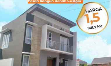 Rumah Dijual Jogja 4 Kamar Pesan Bangun jl Kaliurang Uii
