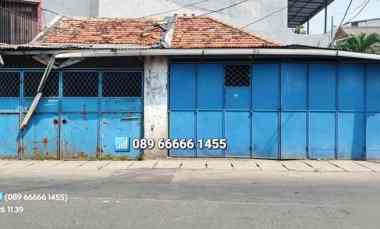 Dijual Rumah Tanah Komersil Pinggir Jalan Strategis dekat Cengkareng