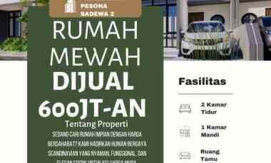 Hunian Mewah Bergaya Scandinavian,5 menit ke UMY Alma Ata