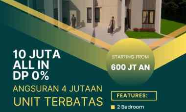 Rumah Serpong BSD Bintaro Cukup 10 juta sudah Free Biaya Biaya
