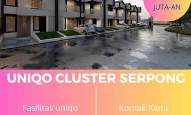 Hunian Modern 2 Lantai Uniqo Cluster Serpong hanya 700 Jutaan