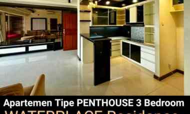 Dijual Apartemen Waterplace Residence Tipe Penthouse 3 Bedroom Furnish