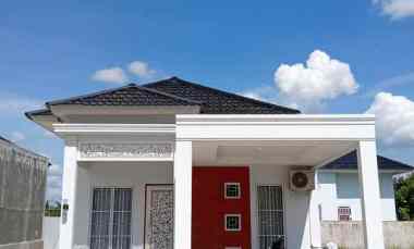 Cluster Minimalis Type 52 di Jalan Parit Indah Pekanbaru