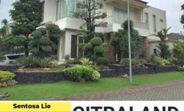Dijual Rumah Raffles Garden Citraland Surabaya PLUS Kolam Renang