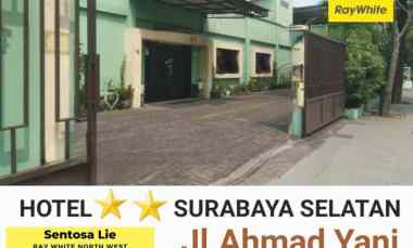 Dijual Hotel Raya Ahmad Yani Surabaya - Nol Jalan Raya Kembar - Shm
