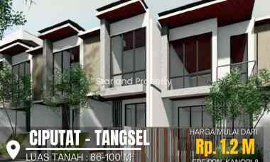 Rumah Baru Cluster di Bintaro.dekat Mal Bintaro Xchange.Bs KPR DP0