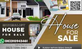 Rumah Ready Luas Tanah Besar Harga Paling Murah Bebas Banjir