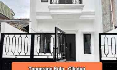 Rumah Baru Desain Milenial di Tangerang Kota.dekat Jalan Utama Ciledug