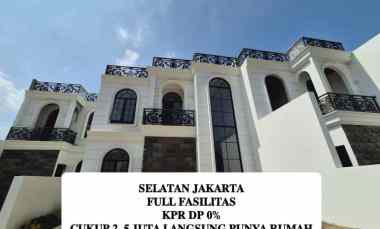 Rumah Baru 2Lantai di Cluster Mewah Fasilitas Terlengkap.KPR DP0