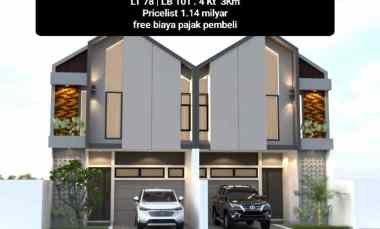 Rumah Baru dalam Komplek Kejaksaan.Dinding BATA MERAH.bs Kpr0