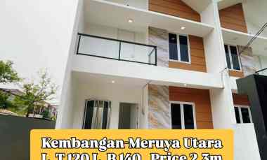 Rumah Baru Ready Huni di Komplek Dki Kembangan Meruya Utara.Bisa Kpr B