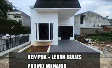 Rumah Baru Cluster di Rempoa,Pondok Pinang.dekat MRT Lebak Bulus