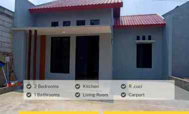 Rumah Baru Cluster dekat RS Cinta Kasih Ciputat.dkt MRT,stasiun Krl